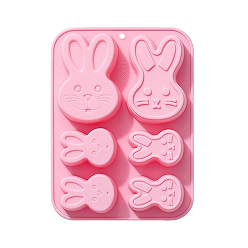 Preva Cetakan Silikon Jelly Dekorasi Liburan Baking Pan Rabbit