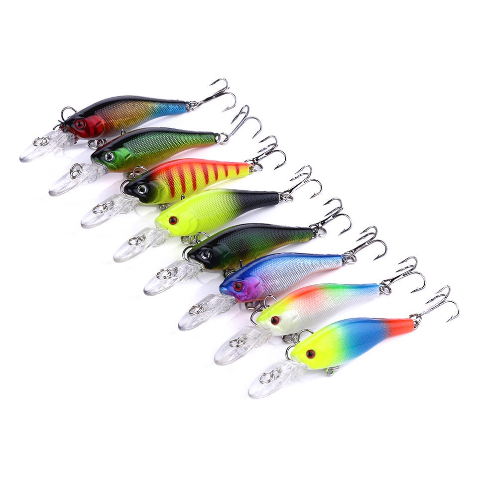 UMPAN PANCING MINNOW 6.3CM 4G MODEL (MI099) UMPAN CASTING TERLARIS TERSEDIA 8 WARNA