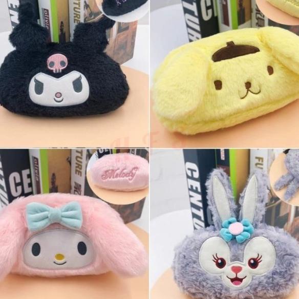 

Tempat Pensil/Kosmetik Boneka Sanrio Kuromi, My Melody, Pompurin