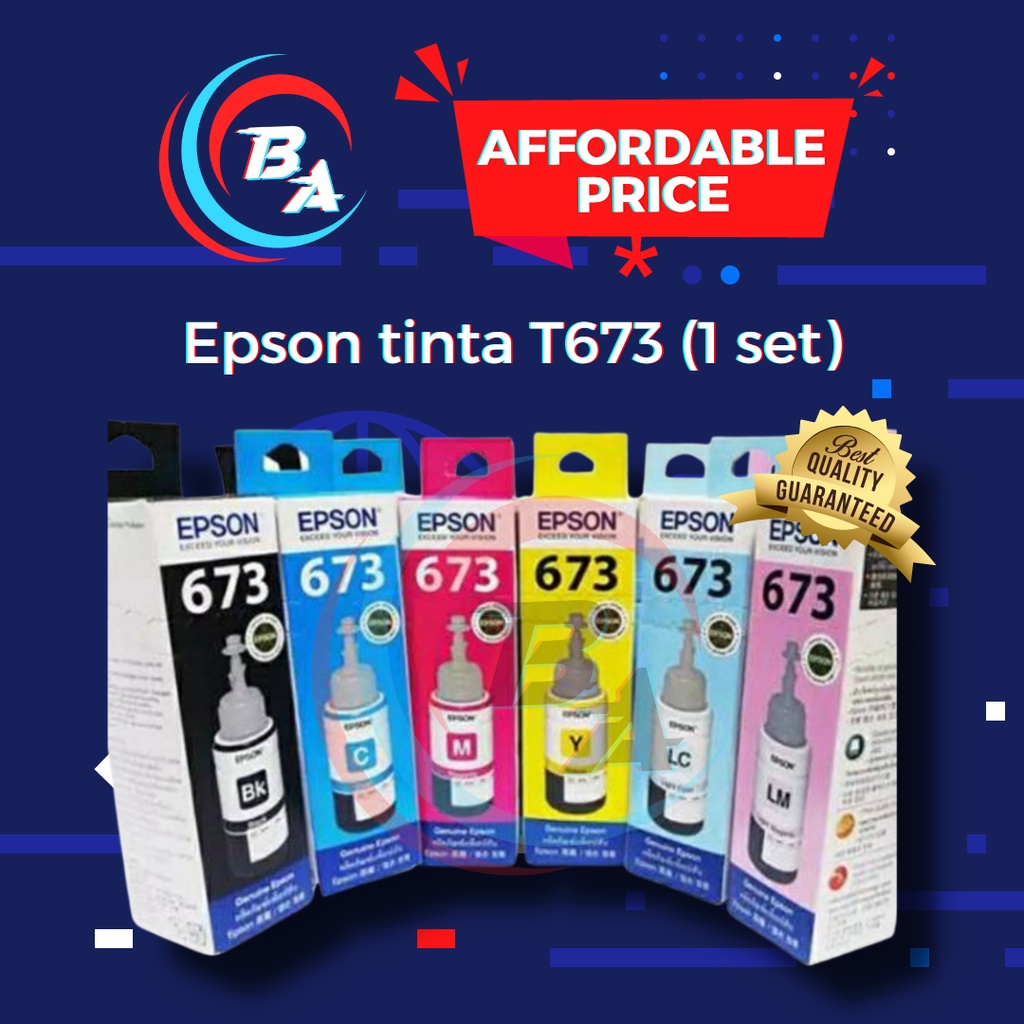 Jual Epson Tinta T Set Shopee Indonesia