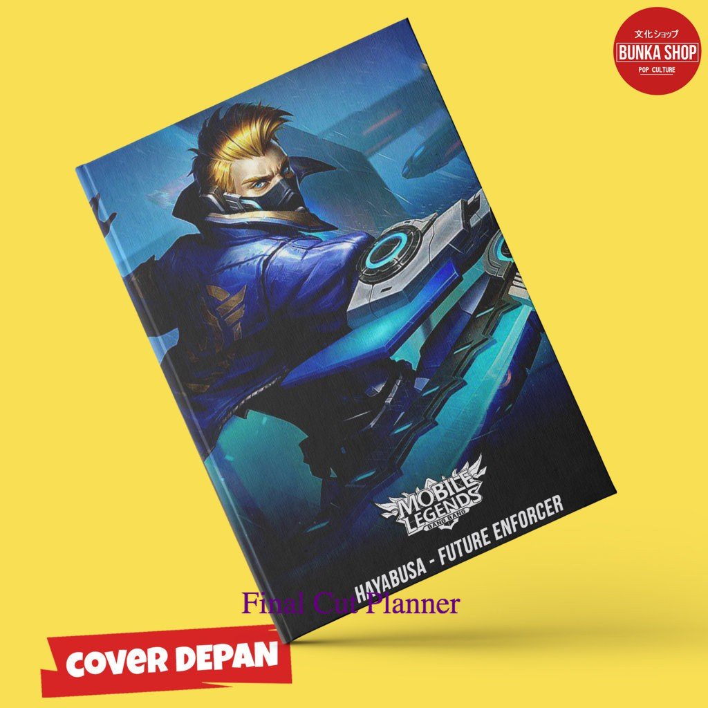 

Note Book Game Mobile Legends Hayabusa Future Enforcer Hardcover A5 Buku Catatan Buku Tulis Murah .