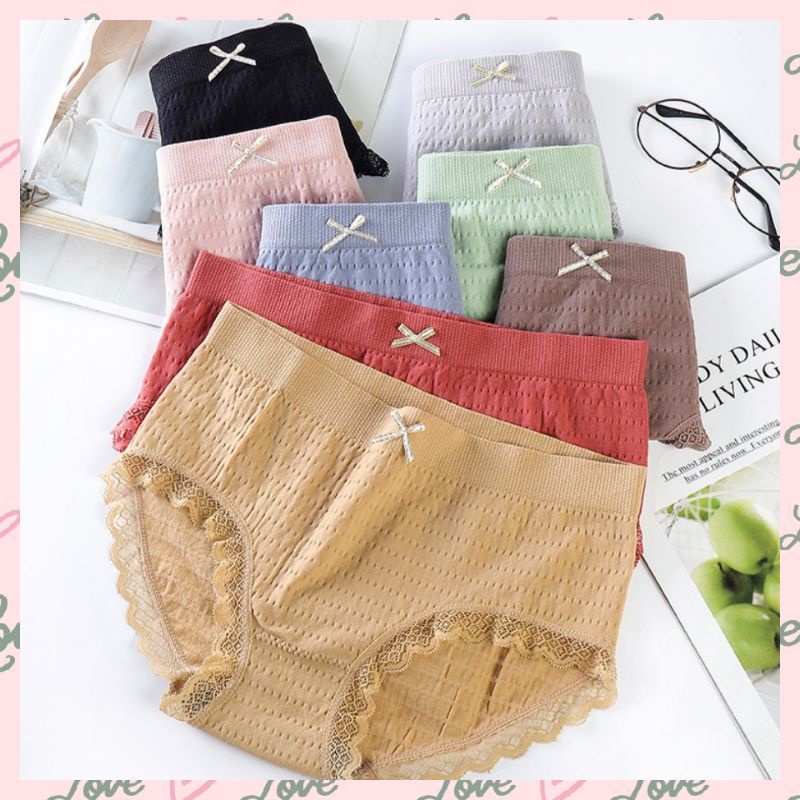 Celana Dalam Wanita Cewek Original Impor High Waist Terlaris #19