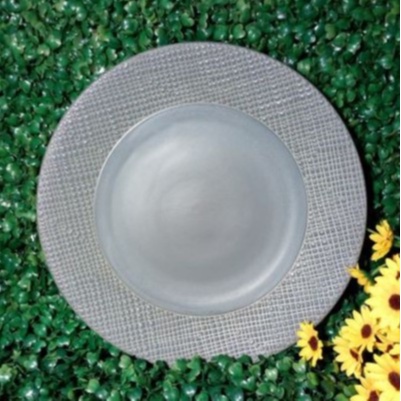 00414 Piring Makan Keramik Grey / Piring Keramik / Piring Makan Ceper / Piring Makan Keramik / Pirin