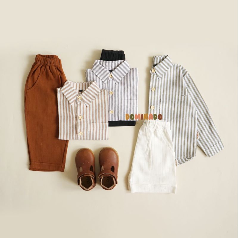 Little Arash | GENE Oversize Shirt | Kemeja oversize anak | Kemeja anak