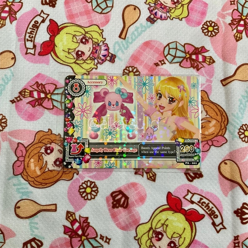 Kartu Aikatsu Angely Bear Hair Corsage