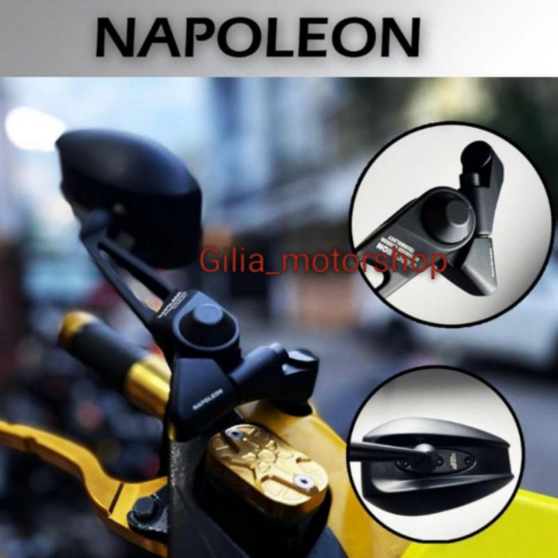 Spion Batman Napoleon CNC Import Style Rear Mirror Accessories Motor