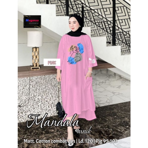 MANDALA MIDI DRES BAJU WANITA TERBARU