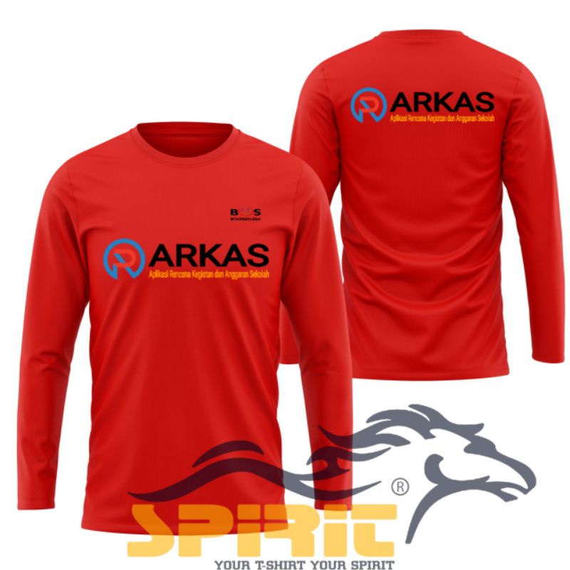 Nice Name Kaos Standar Distro Arkas Tangan Penjang Unisex