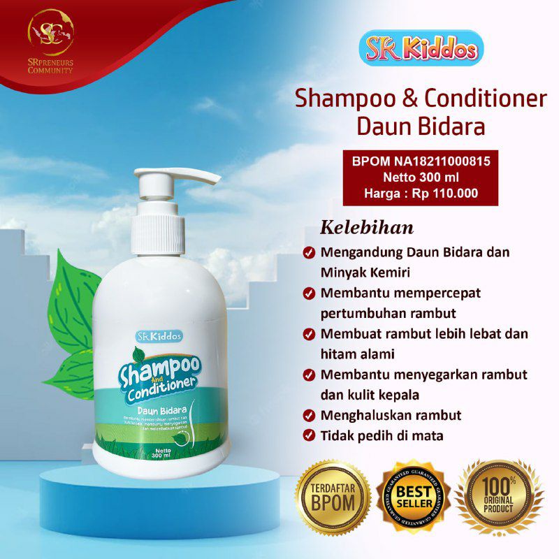 Jual Shampoo Dan Conditioner Anak SR12 / Shampoo Baby / Syampoo Anak