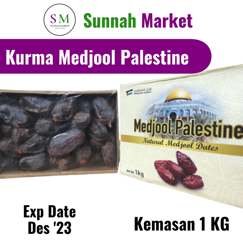 Jual 1 KG KURMA JUMBO MEDJOOL PALESTINE / SYAM KURMA LEGIT & LEMBUT