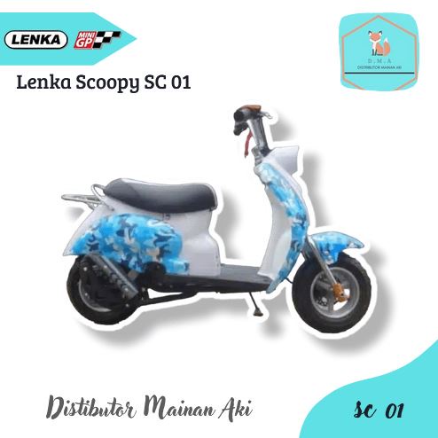 Mainan Anak Motor Bensin Lenka SC 01 Scoopy 49cc