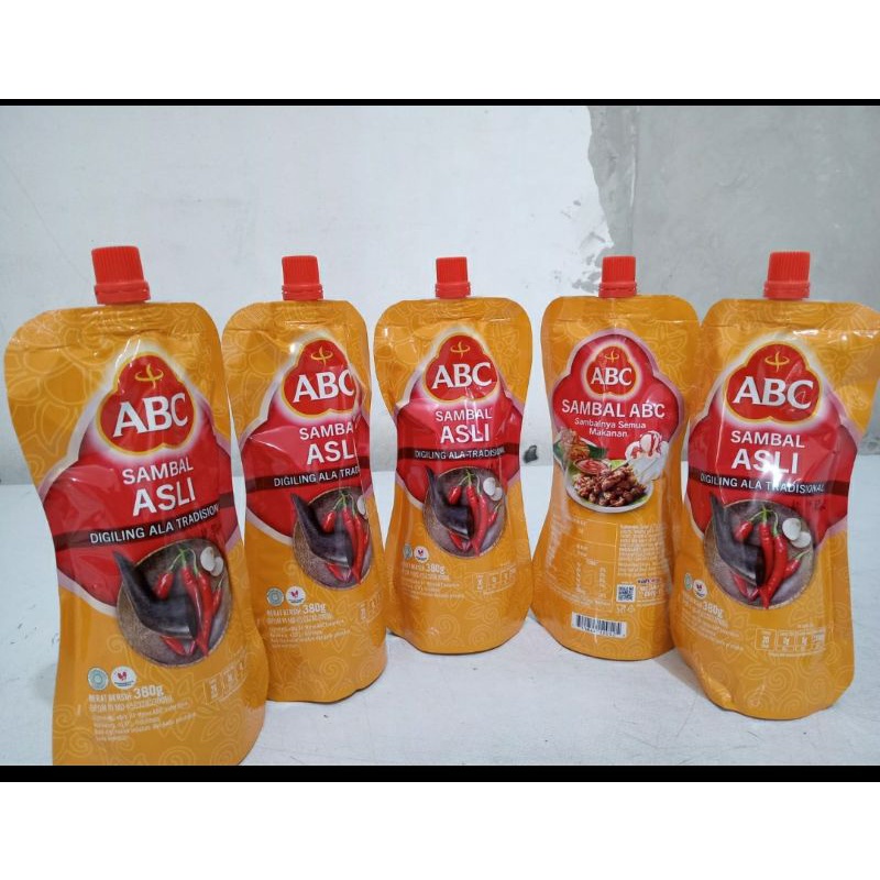 

sambal abc 380 gr ready
