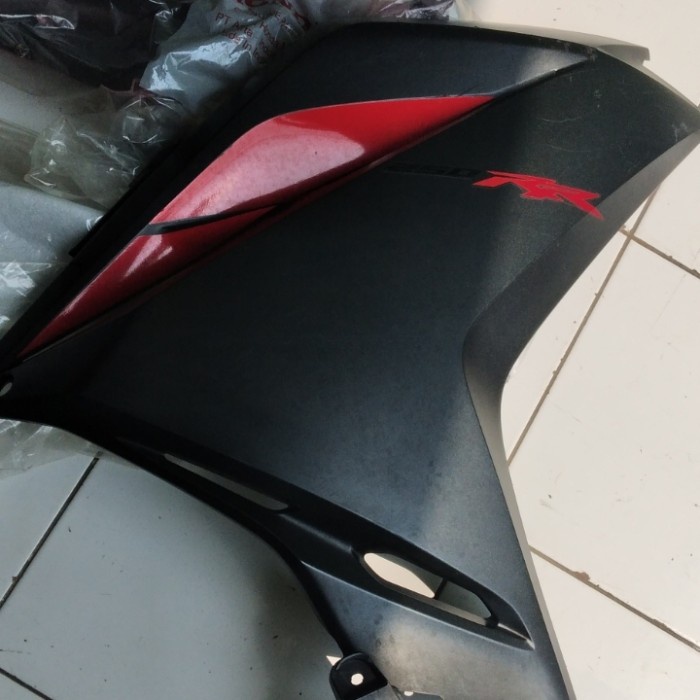 {ElvinaStore} Cowl middle / sayap Fairing cbr 250rr kanan hitam dofg Limited