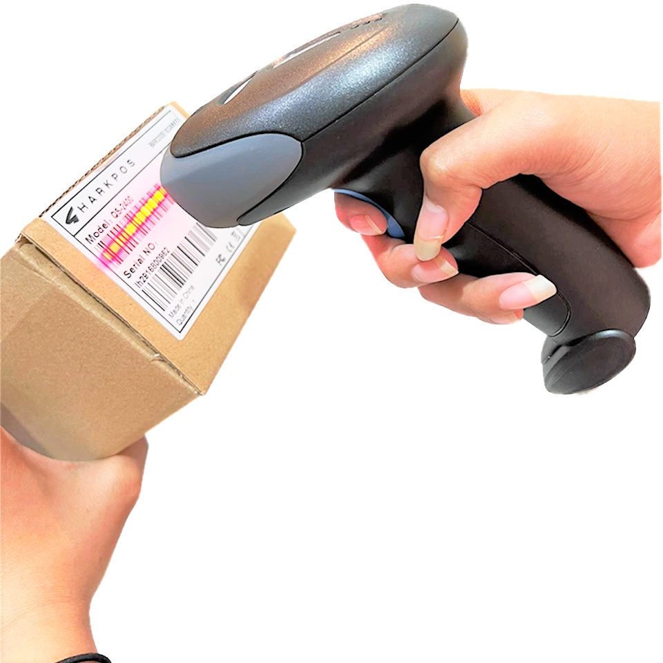 SHARKPOS BS2120 SCANNER BARCODE 1D USB BLUETOOTH WIRELESS TANPA STAND DONGLE BS 2120