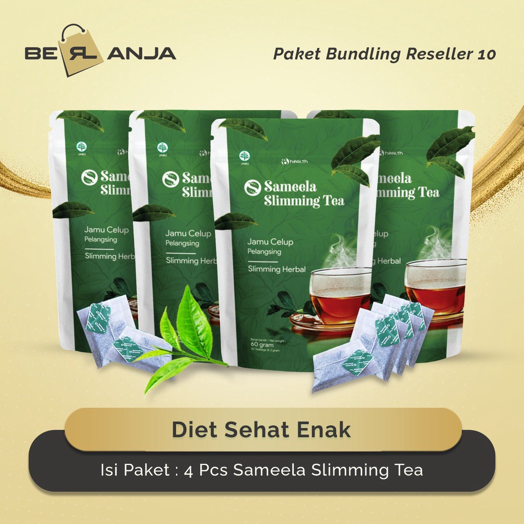 

BerLanja Paket Bundling Reseller Sameela Sliming Tea