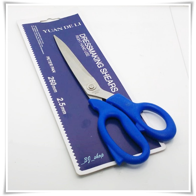 

0466-Gunting Kain Yuandeli Peter Pan 16337A / Gunting Top Quality / Gunting Kertas / Gunting Benang / GUnting Kain / Gunting Besar / Gunting Kecil / Gunting Rumput / Gunting Seng