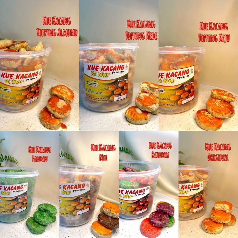

Kue Kacang Bi Nor 500 gram (1/2 kg)