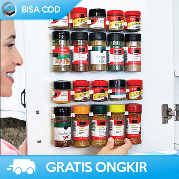 KITCHEN STORAGE TEMPAT PENYIMPANAN SERBAGUNA RAK ORGANIZER 4PCS G55