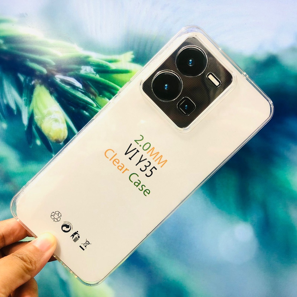 PROMO SOFTCASE Ultra Thin Crystal Clear Soft Case Premium Quality 2MM VIVO Y35