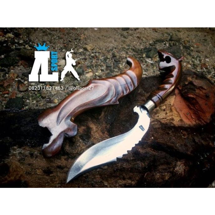 [COD] kujang siliwangi hitam mini TERUJI Kode 701