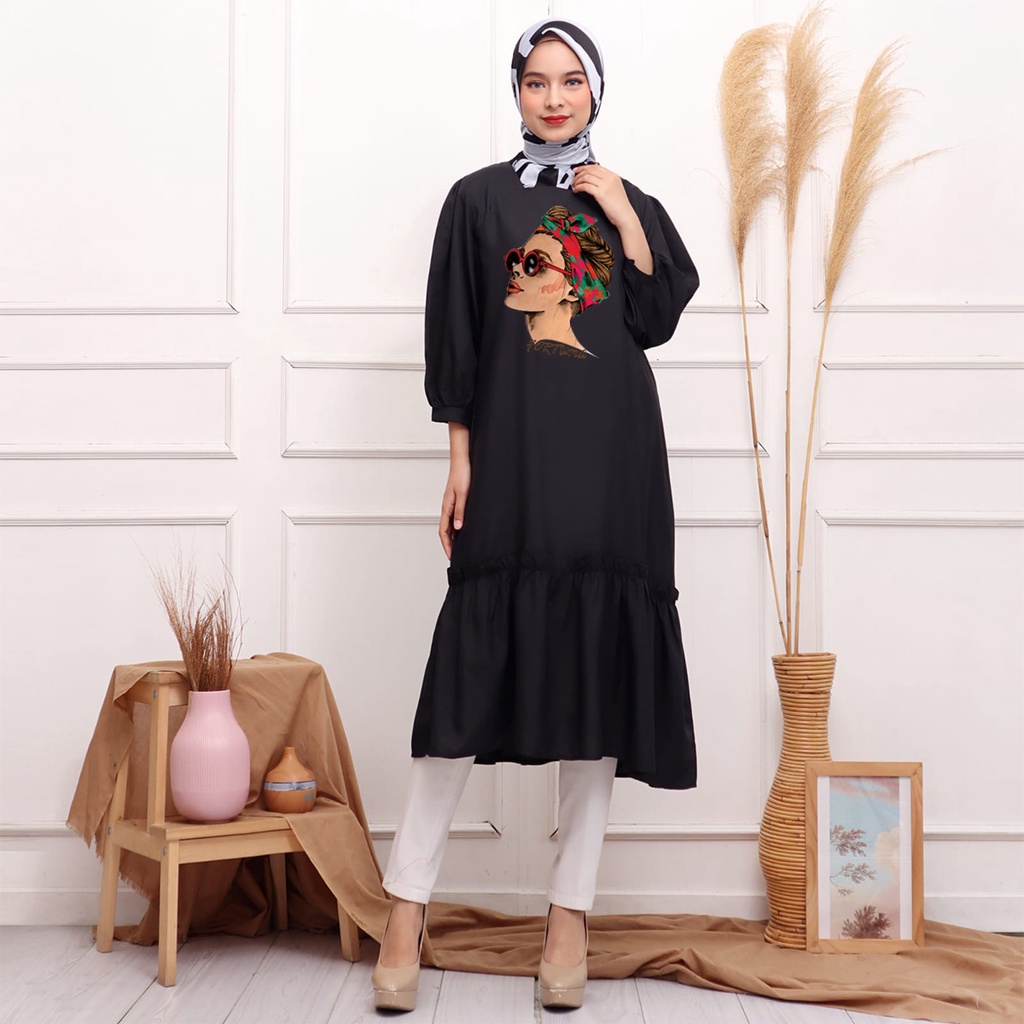 ASY Basic Dress Women Hijab's Collaboration 05