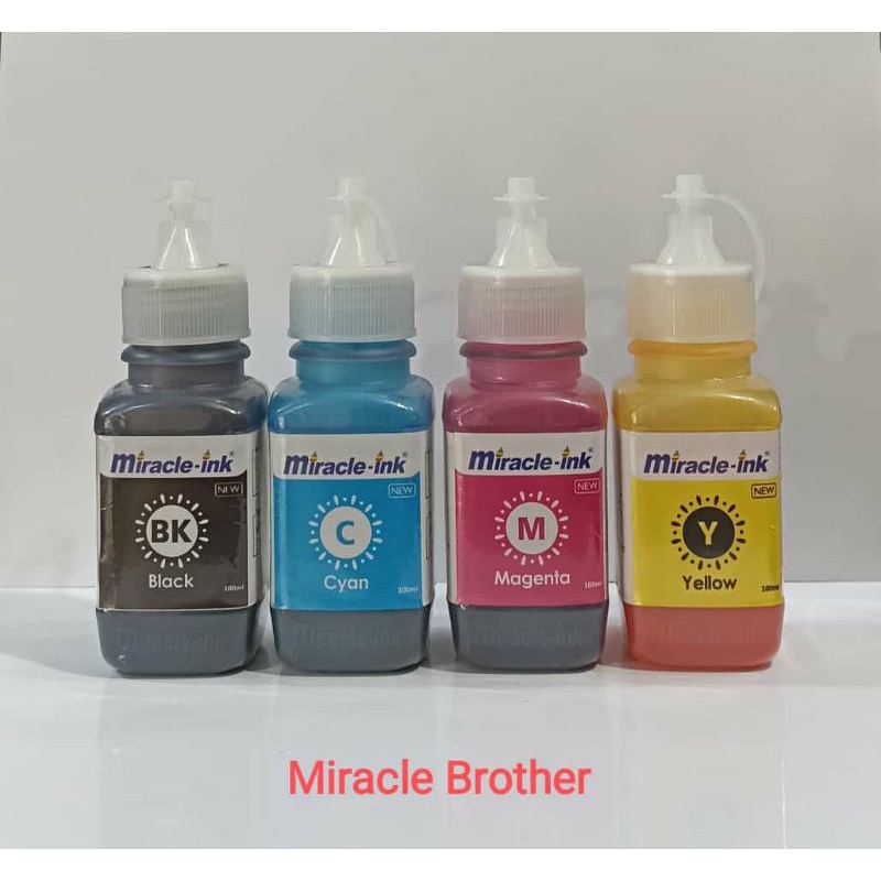 tinta printer miracle brother 100 ml #