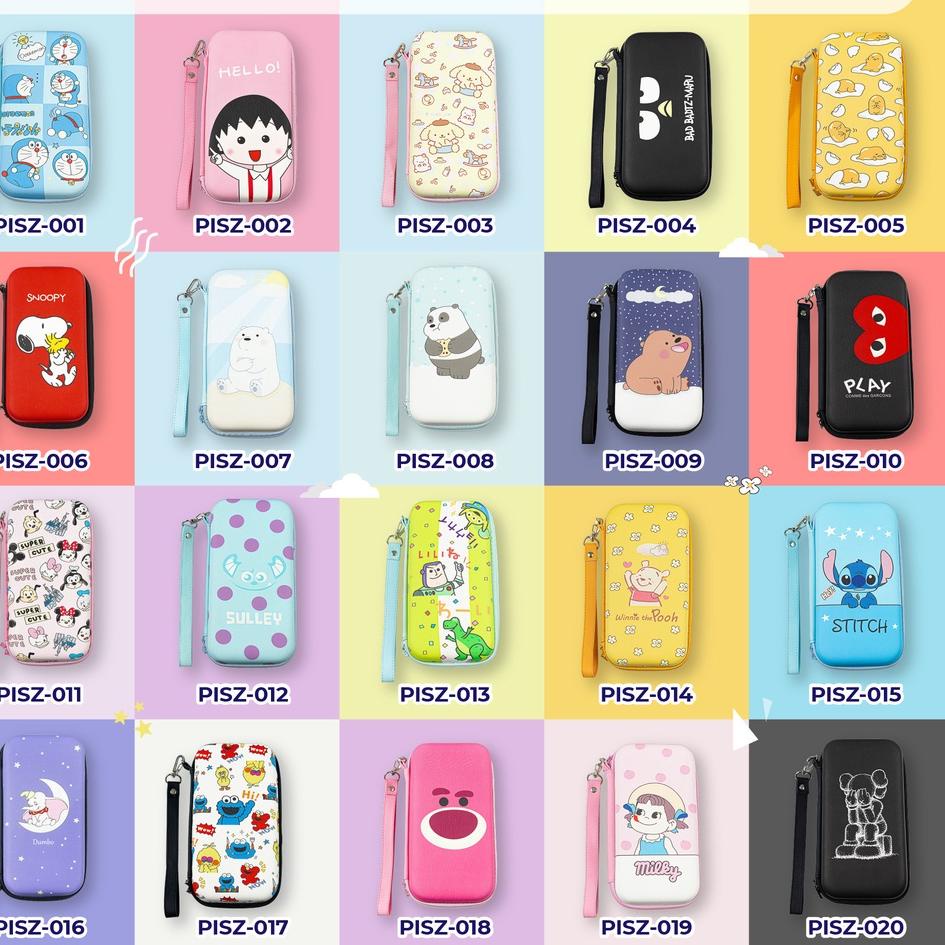 Best Stock Acc_box | PRINTING SUPER JUMBO - Dompet HP Kartun/ Dompet Powerbank/ Dompet Headset