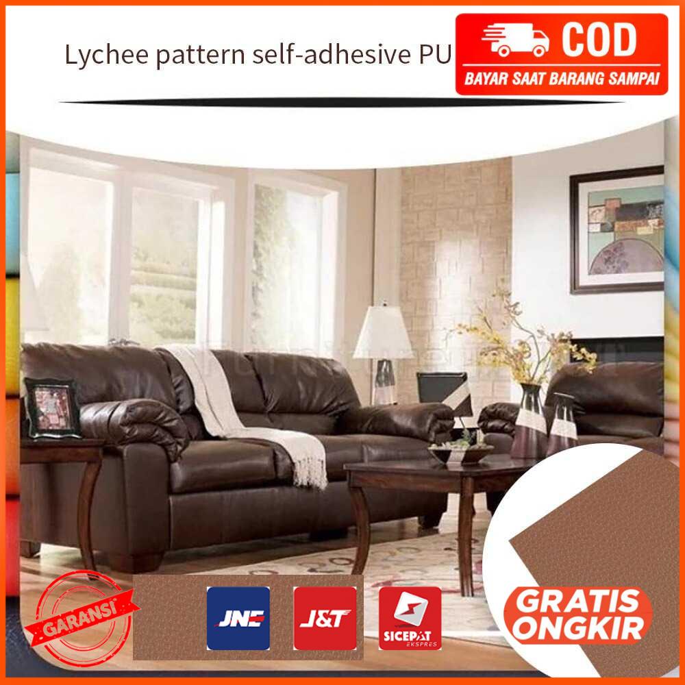 Kulit Sintetis Tambal Sofa Self Adhesive Patches 10x20cm RX276