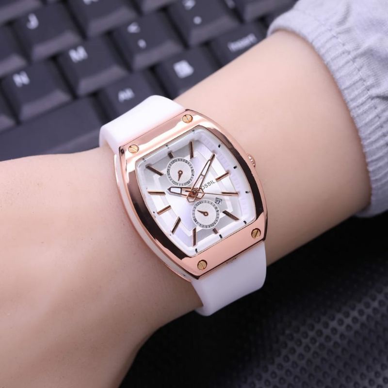 Jam Tangan Wanita Detik Tanggal Aktif Jam Tangan Cewe Terlaris Tebal