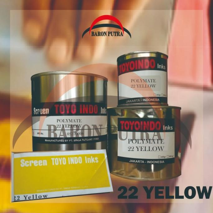 

Buruan beli] TINTA TOYO POLYMATE 22 YELLOW 500GR (TINTA PLASTIK)