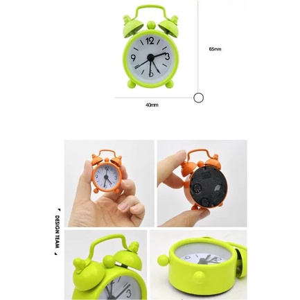 Jam Beker Alarm Mini / Jam Mini / Jam Meja Mini / Jam Unik / Jam Beker Mini / Jam Analog