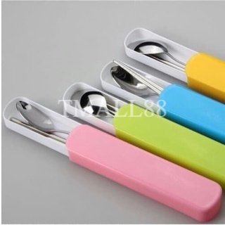 Alat Makan Set Peralatan Makan Stainless Steel Import Tmall88