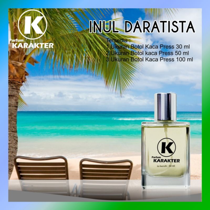 PARFUM PARFUME CEWEK WANITA AROMA INUL DARATISTA DARI BIBIT IMPORT