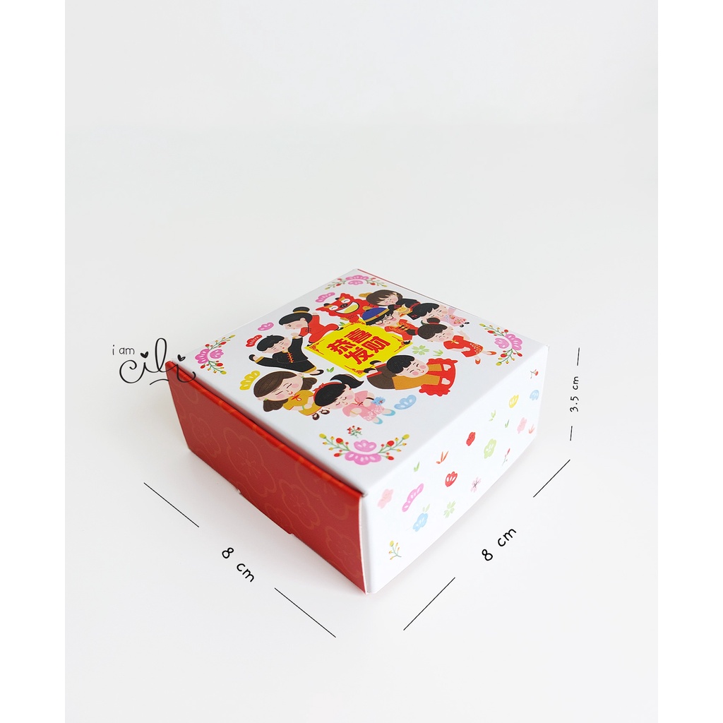 

(BOX MINI GONGXI) kotak KECIL cny imlek sincia ( isi 10 )