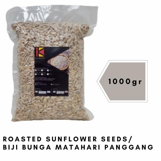 

10.10 sale Roasted Sunflower Seed Kuaci Kupas Panggang 500gr !!!