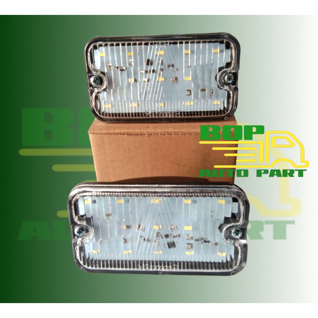 LAMPU BUMPER/FOG LAMP RINO/ HINO DUTRO 300/DYNA SAURUS SET KANAN KIRI...