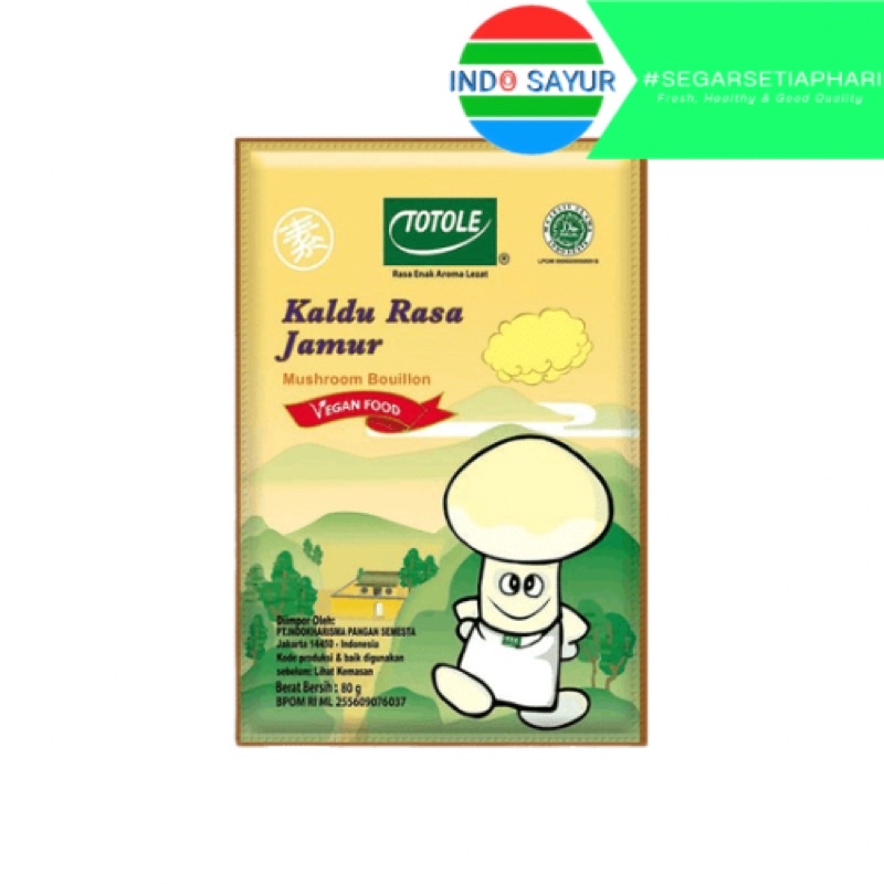 

Totole Kaldu Rasa Jamur 40gr