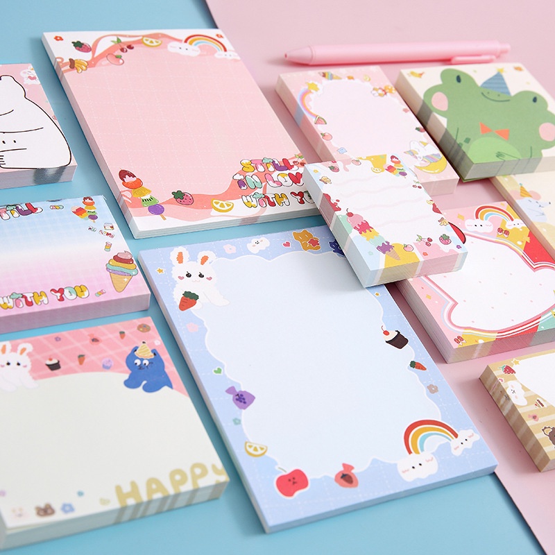 

Sticky Note Value Message Memo Tempel Lucu / Sticky Note Motif Karakter Lucu / Memo Sticky Note Tempel Aesthetic