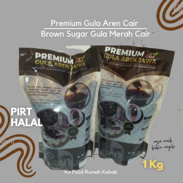 

Brown Sugar Cair 1kg / Brown Sugar/ Gula Merah Cair 1kg