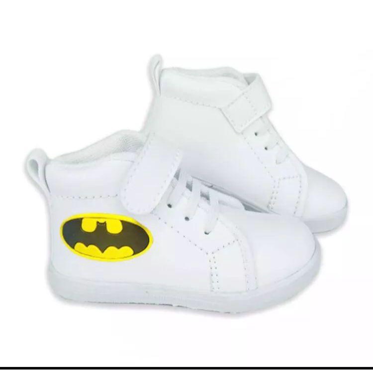 Sepatu Anak Boots Anak Laki-Laki Motif BATMAN