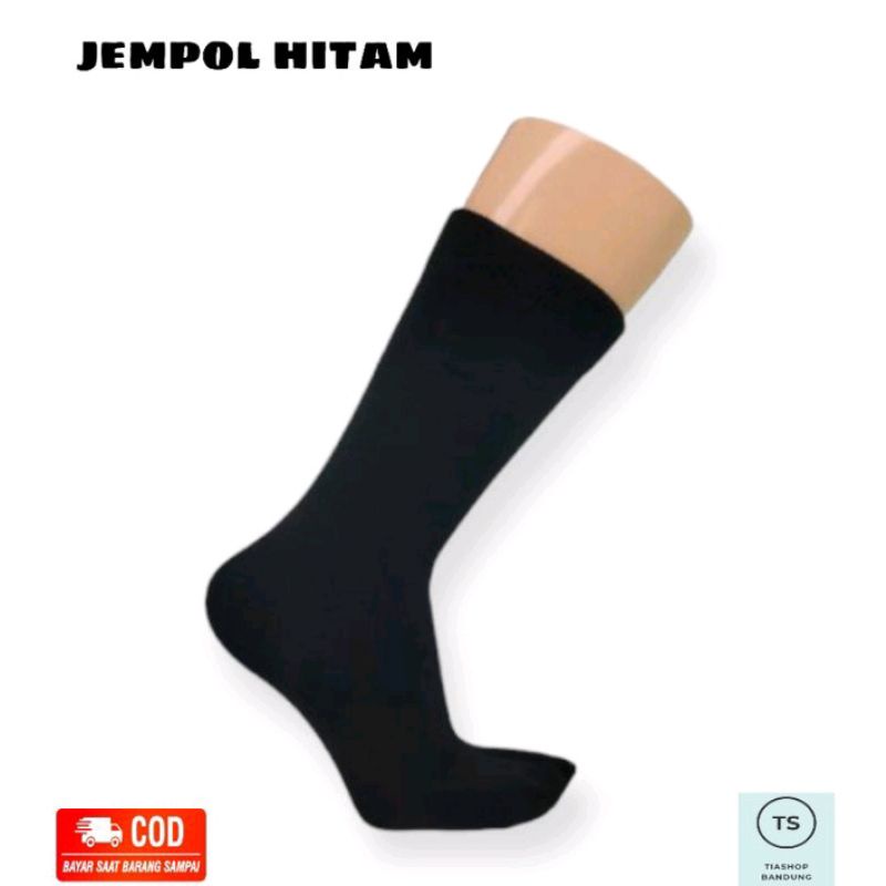 1 Lusin Kaos Kaki Jempol Polos Nilon Panjang Muslimah || Kaos Kaki Wanita || Kaos Kaki Jempol Warna