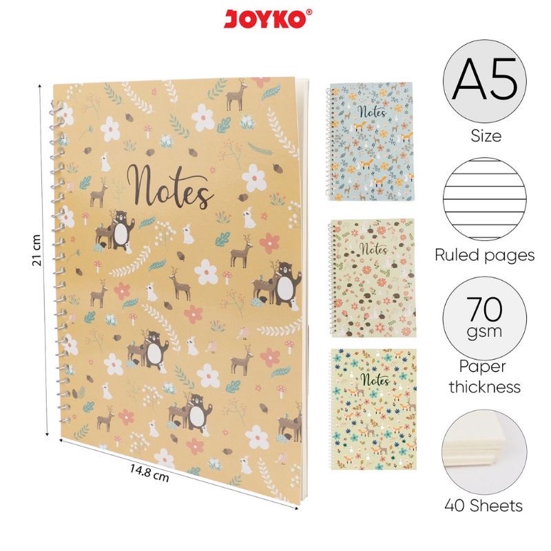 

Notebook / Buku Tulis Joyko Ukuran A5