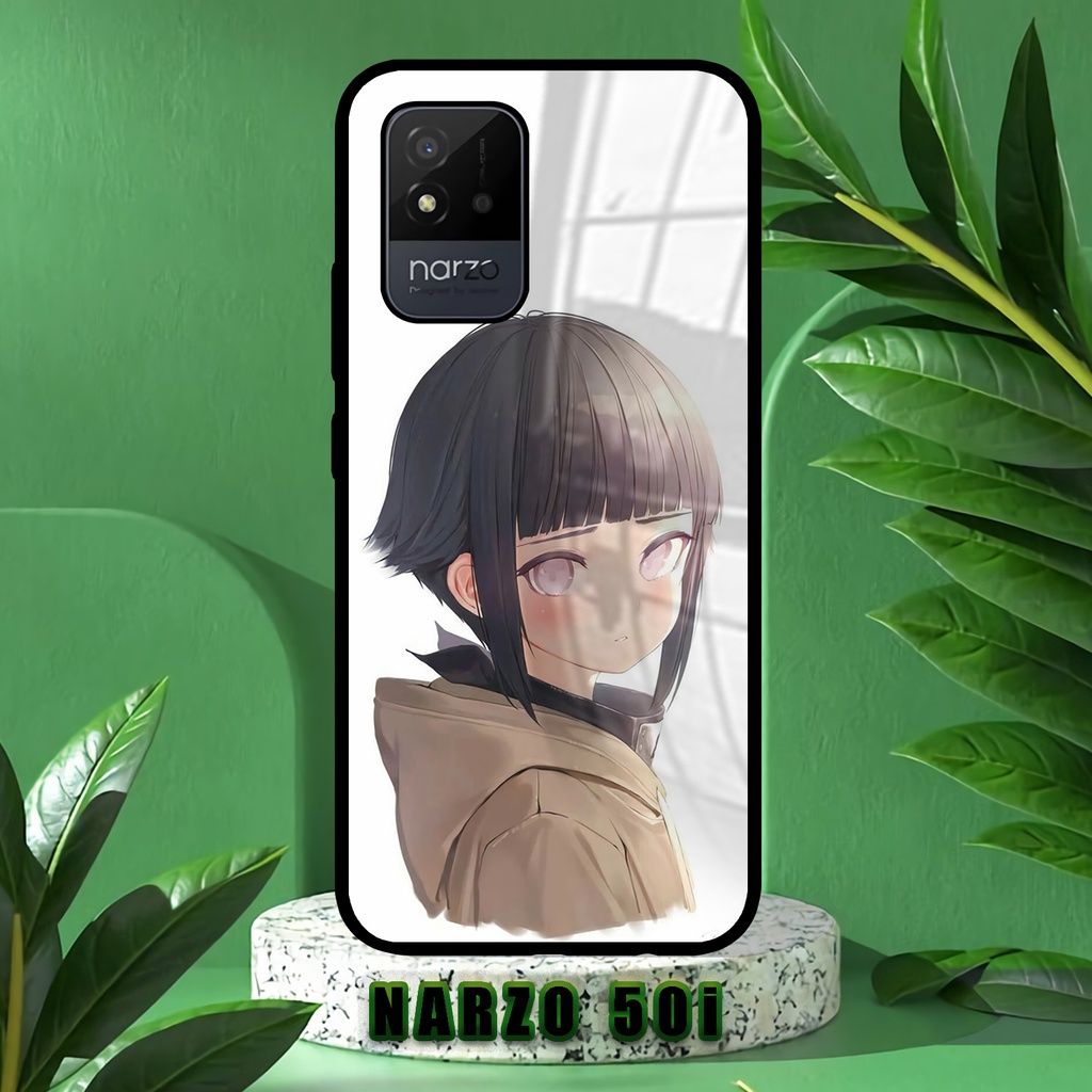 (SV75) Case Kilau Realme Narzo 50i | Narzo 50i | Casing Hp Realme | Pelindung Smartphone | Motif Ani