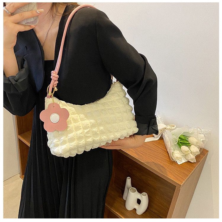 Marvelouz MV804866 Tas SELEMPANG ShoulderBag Wanita Imut Cantik Ada Gantungan terbaru 1kg bisa 4 tas supplier tas import