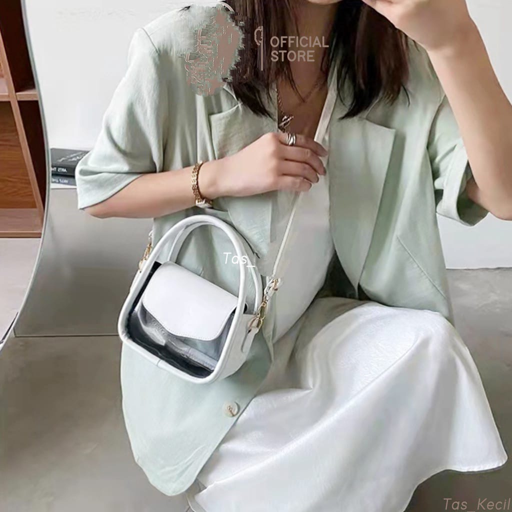 Tas selempang wanita / Slingbag Arunaa Mika Transparan