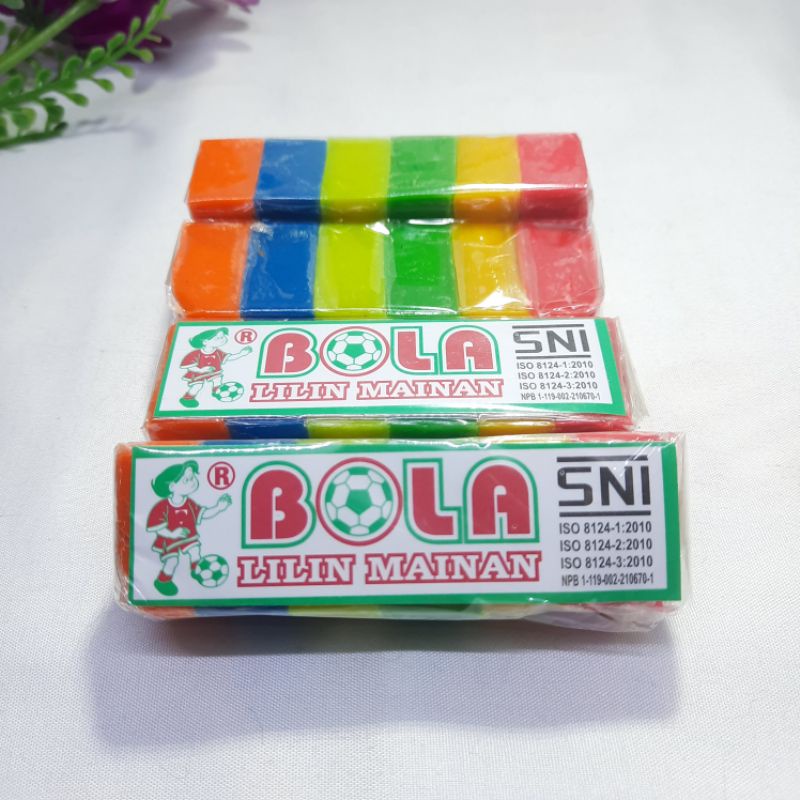 12 Pack Lilin Mainan Plastisin Bola Mainan Edukasi