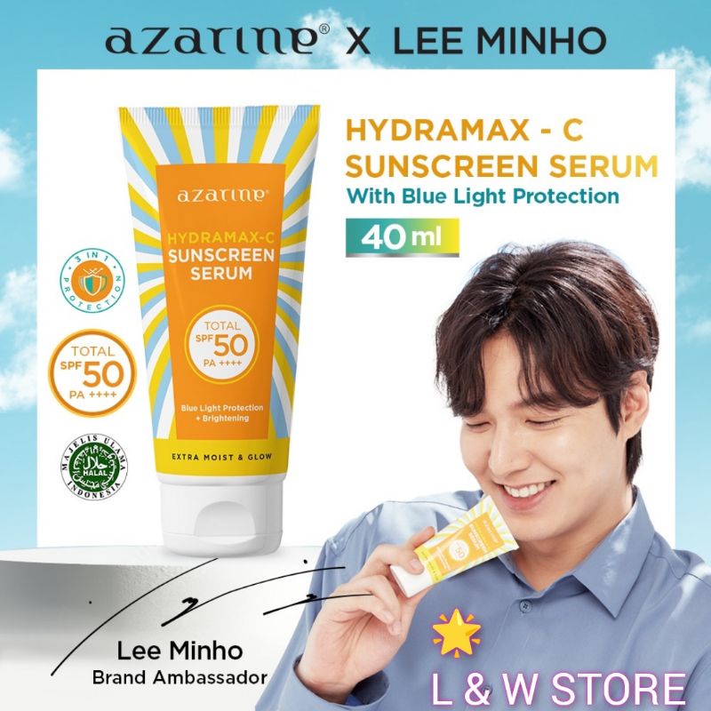 Azarine HYDRAMAX C SUNSCREEN SPF50 PA++++Extra Moist, Extra Glow