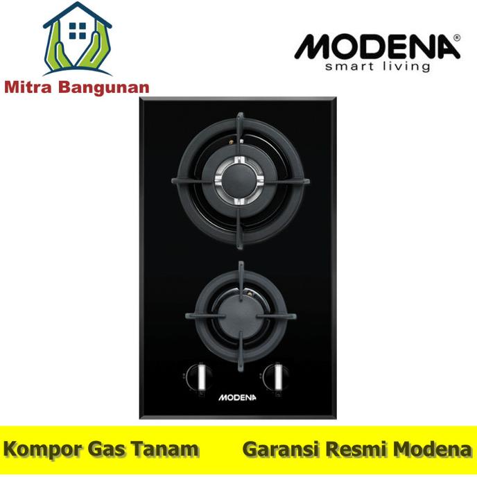 available Kompor Gas Tanam 2 Tungku Modena CRISTA BH 1325