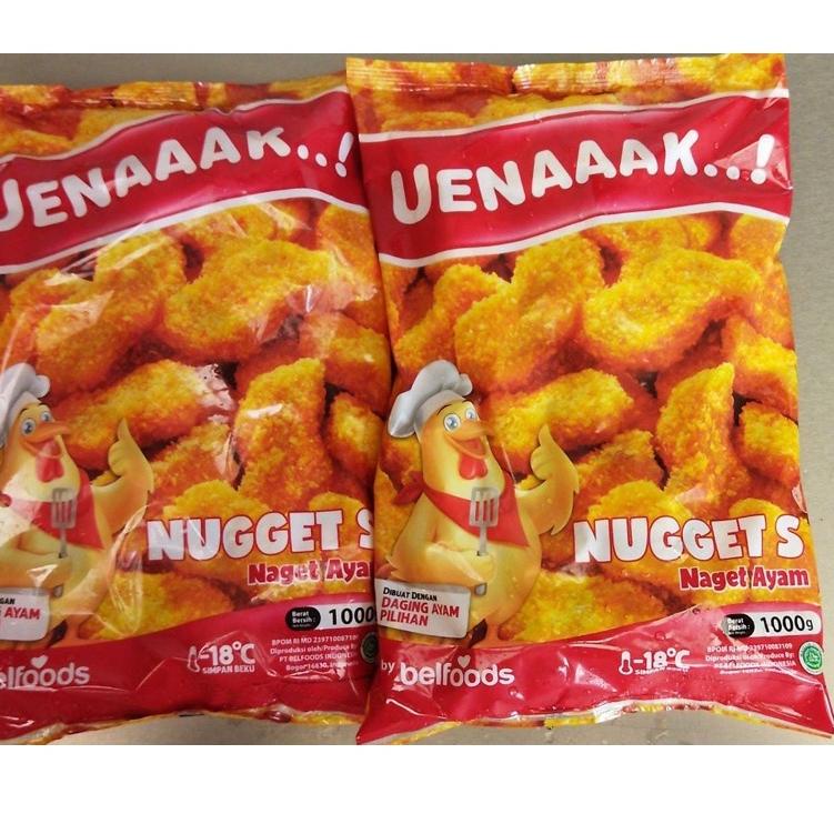 

Terlaris--Belfoods Nugget Ayam S 1 Kg