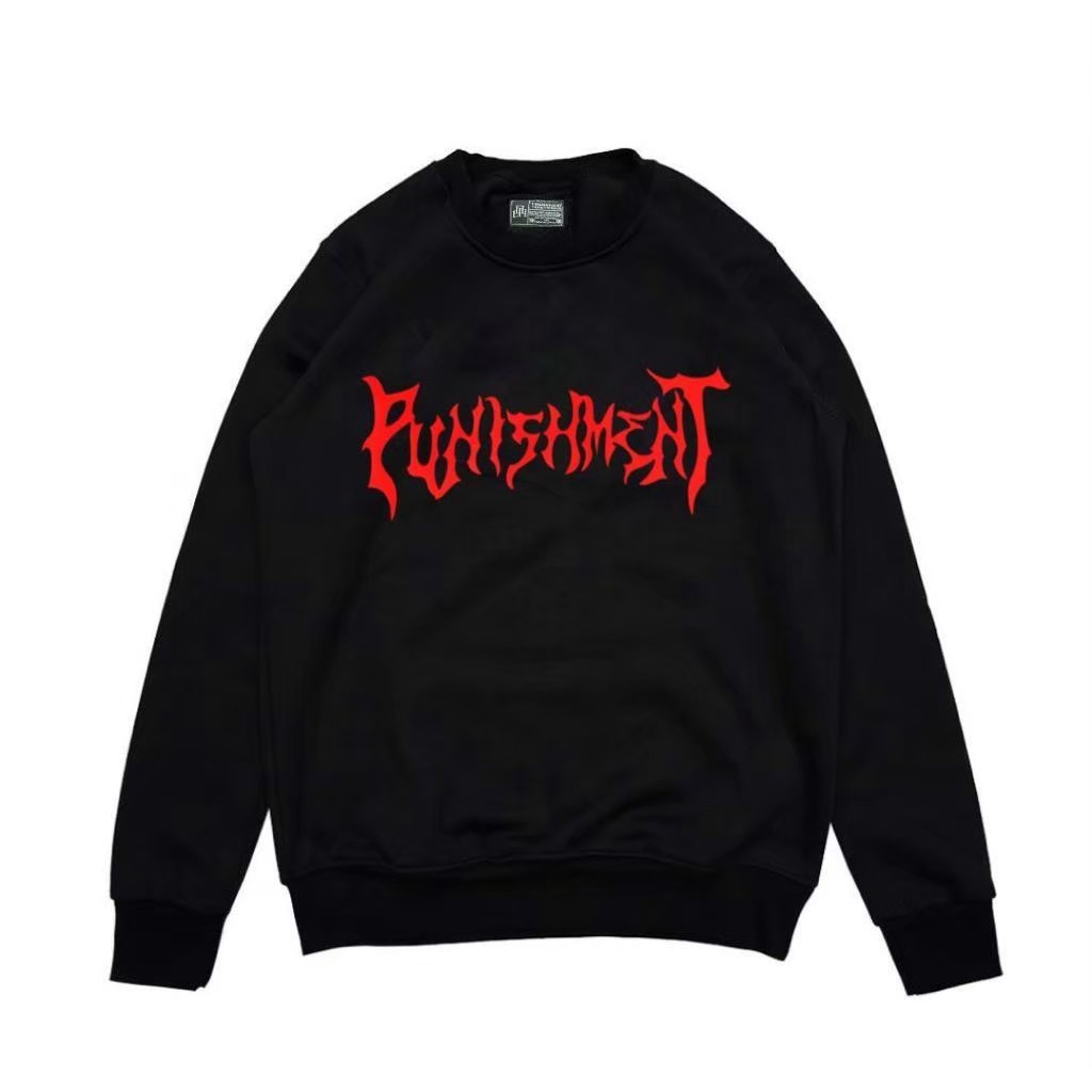 Sweater Sweatshirt Crewneck Punishment Jumper Unisex Soft Fleece Size S M L XL